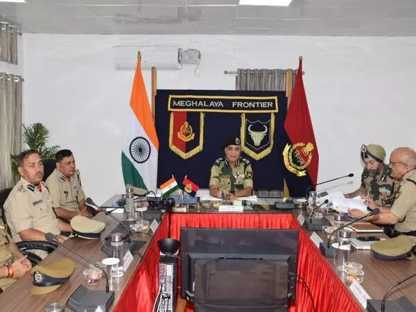 Meghalaya: पूर्वी कमान BSF ADG ने भारत-बांग्लादेश सीमा पर सुरक्षा उपायों की समीक्षा की
