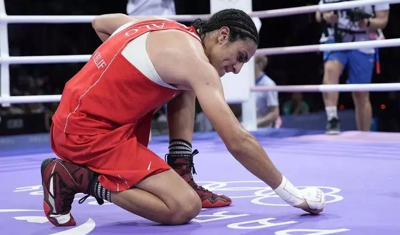 Olympic boxer इमान खलीफ ने बदमाशी को समाप्त करने का आह्वान किया