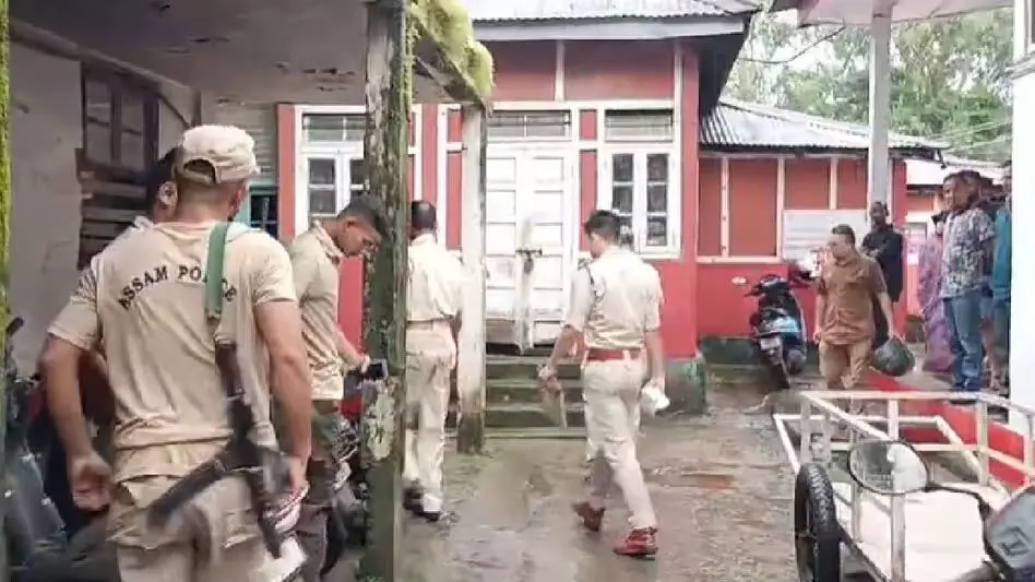 Assam : शिवसागर पोस्ट ऑफिस कैंटीन में सुरक्षा गार्ड का शव मिला