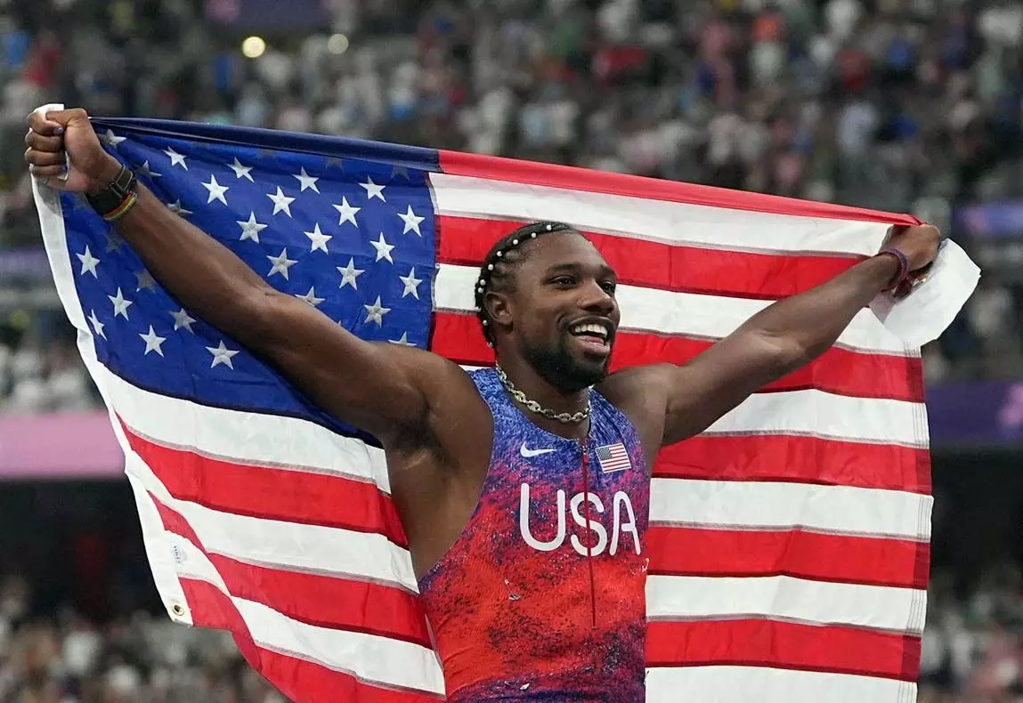 Noah Lyles को पेरिस ओलंपिक में स्वर्ण जीतने में मदद मिली