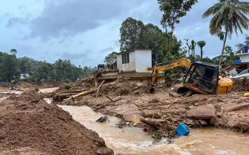 KERALA : चूरलमाला में सातवें दिन भी बचाव अभियान जारी