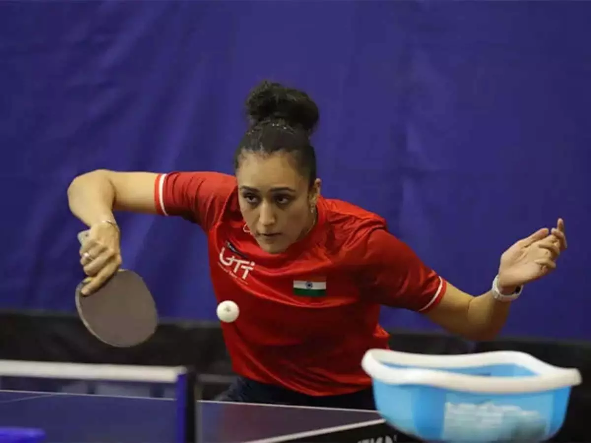 Manika Batra ने टीम को टेबल टेनिस क्वार्टर फाइनल में पहुंचाया