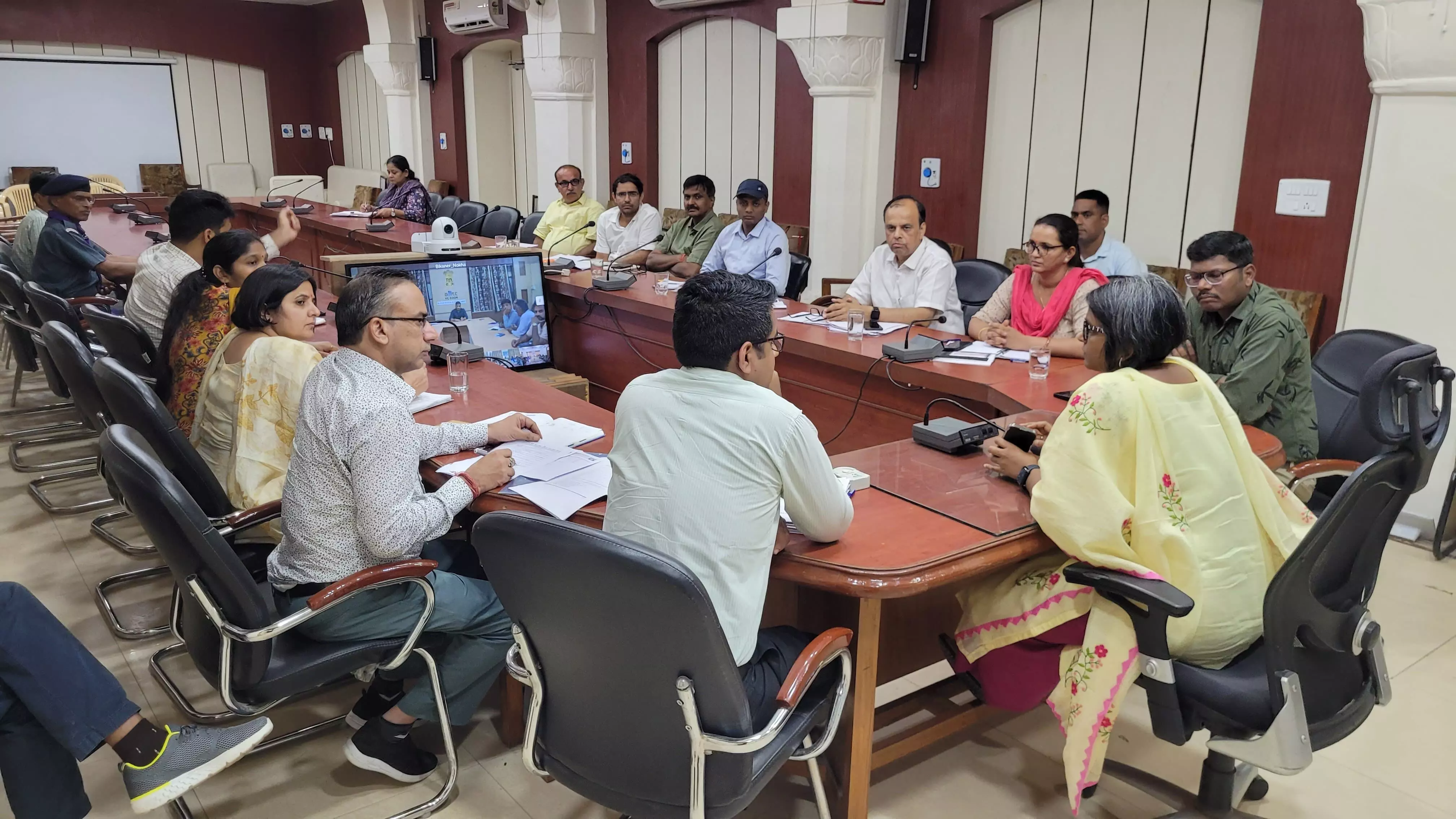 Bikaner: जिला कलेक्टर ने की तैयारियों की समीक्षा मरुधरा बायोलॉजिकल पार्क में होगा