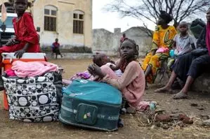 सूडानी सहायता आयोग ने IDP शिविर में अकाल की बात से किया इनकार