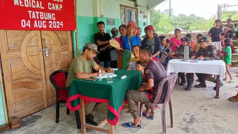 Manipur : असम राइफल्स ने तामेंगलोंग जिले में चिकित्सा शिविर का आयोजन किया