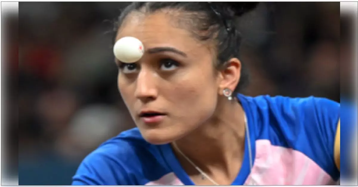 Manika Batra ने पेरिस ओलंपिक में भारतीय महिला टीम को टेबल टेनिस क्वार्टर फाइनल में पहुंचाया
