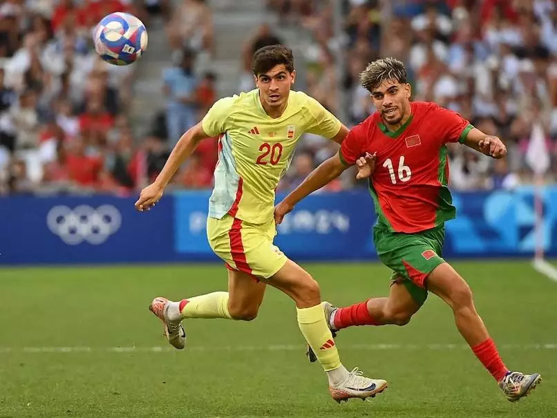 Spain ने मोरक्को को हराकर ओलंपिक पुरुष फुटबॉल फाइनल में प्रवेश किया