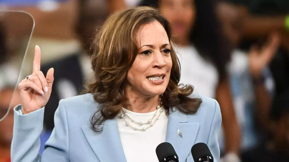 Kamala Harris डेमोक्रेटिक राष्ट्रपति पद की उम्मीदवार बनने के लिए हुई तैयार