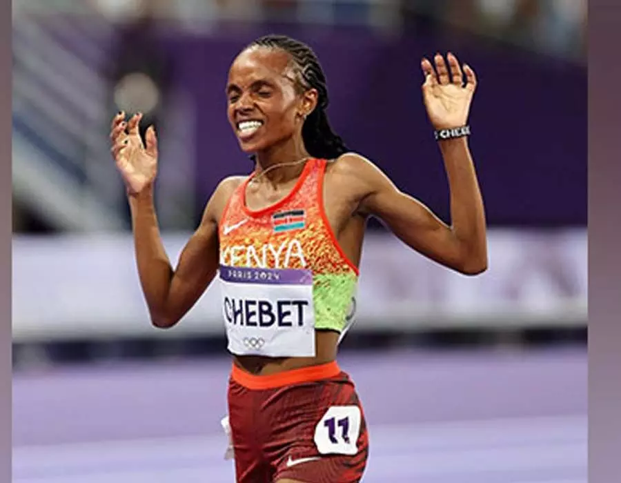 Paris Olympics: चेबेट ने महिलाओं की 5000 मीटर स्पर्धा में स्वर्ण जीता