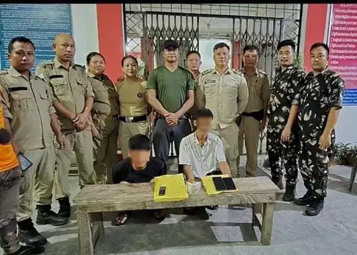 Arunachal  : नाहरलागुन पुलिस ने नशीले पदार्थों की तस्करी के आरोप में दो लोगों को गिरफ्तार किया