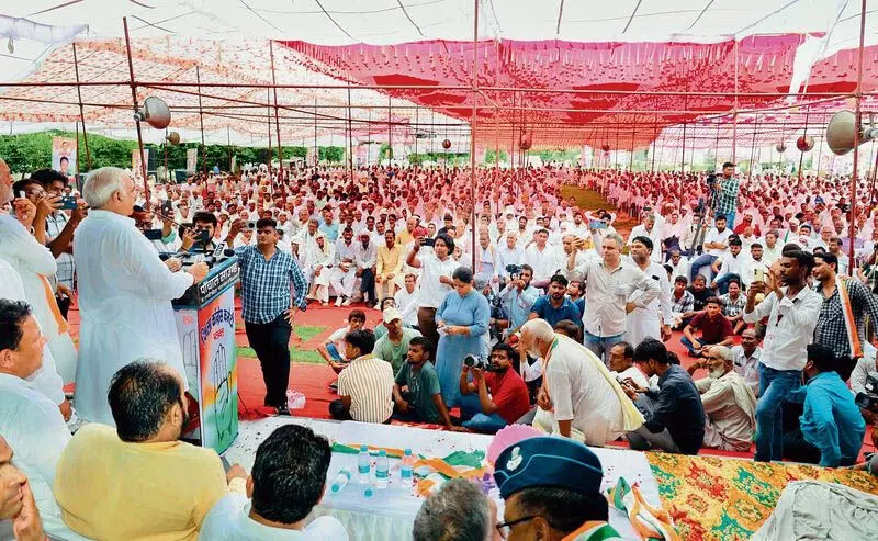 Haryana : भाजपा सरकार की जनविरोधी नीतियों को पलटेंगे