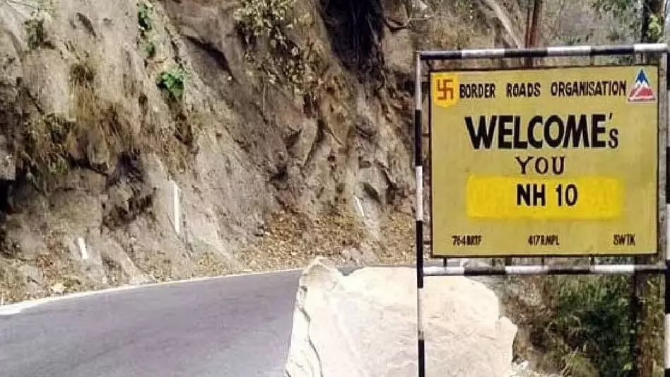 Sikkim : एनएच 10 11 अगस्त तक बंद, यातायात प्रतिबंध लागू