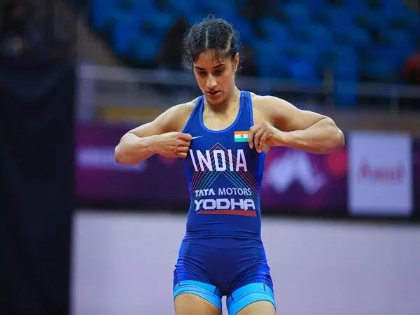 Vinesh Phogat ने महिलाओं की 50 किलोग्राम फ्रीस्टाइल स्पर्धा के क्वार्टर फाइनल में पहुंचकर बड़ी जीत हासिल की