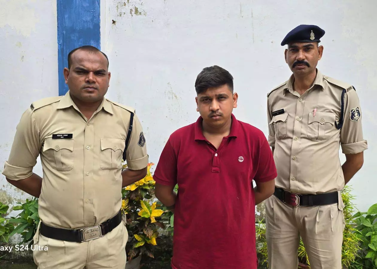 सट्टा खेला रहा युवक गिरफ्तार, कोतवाली पुलिस ने छापेमारी कर पकड़ा