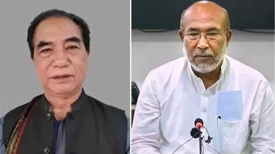 Manipur के सीएम बीरेन सिंह ने मिजोरम के सीएम लालदुहोमा को वार्ताकार नियुक्त करने से किया इनकार