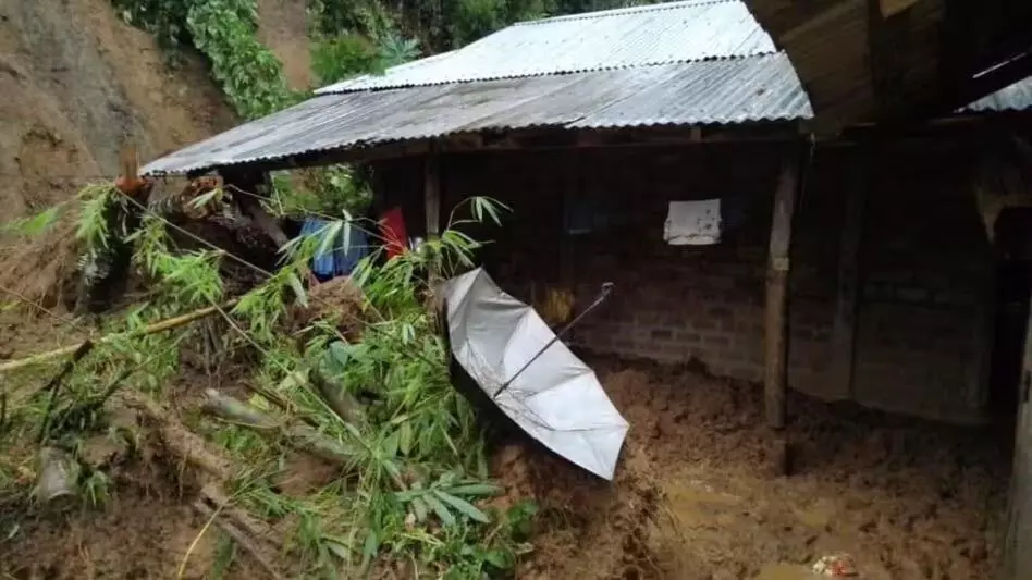 Manipur : जिरीबाम में भूस्खलन से एक व्यक्ति की मौत, 4 घायल