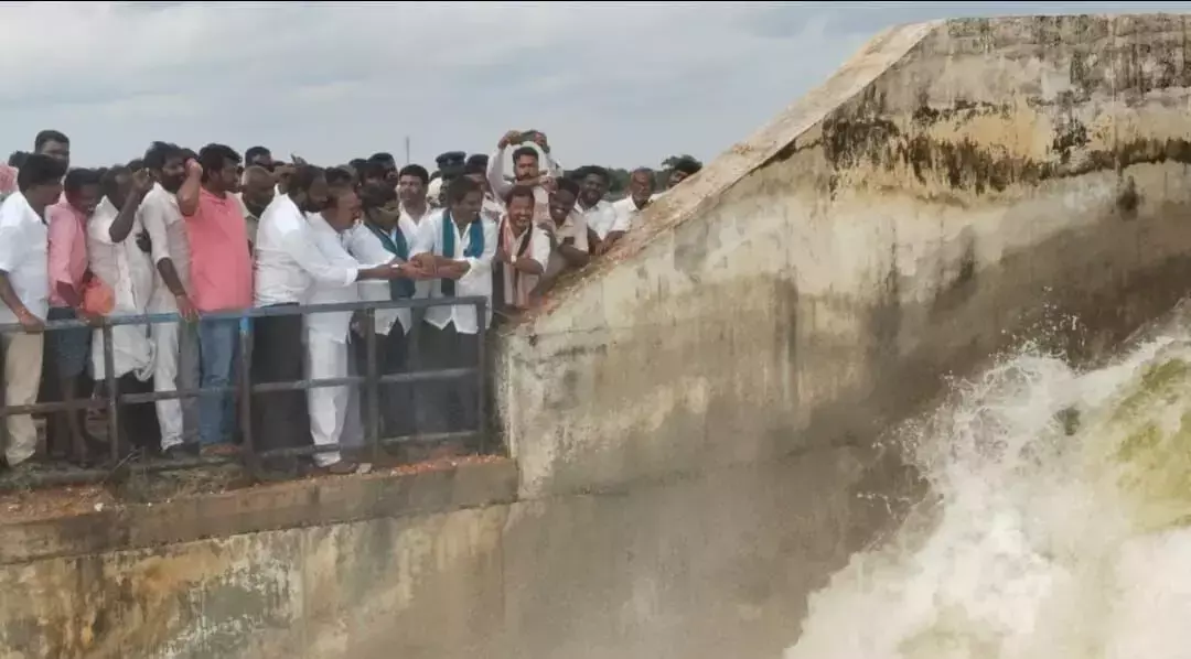 Telangana: टुमिला जल छोड़ने में रस्साकशी