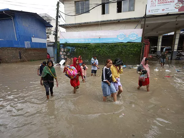 Kathmandu में भारी बारिश से बस्तियां जलमग्न, दैनिक जीवन अस्त-व्यस्त