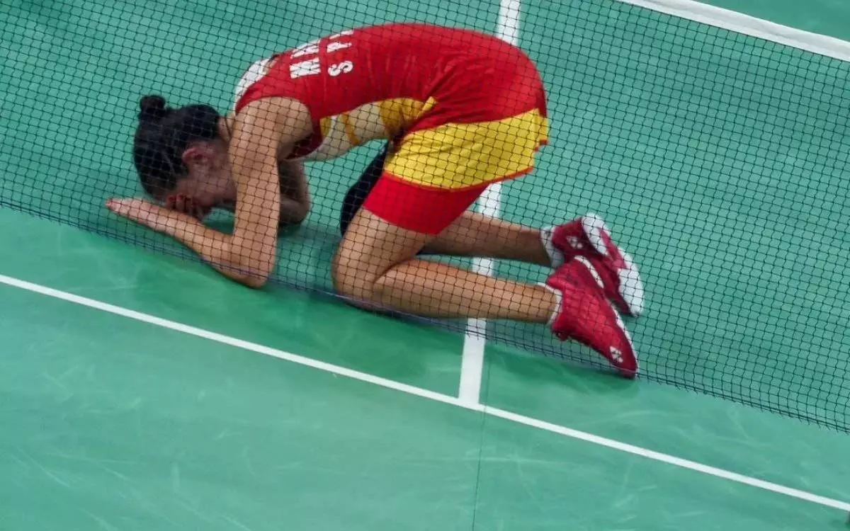 Carolina Marin खेल भावना में सबसे ऊपर