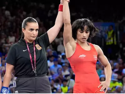 फाइनल में पहुंची पहलवान Vinesh Phogat