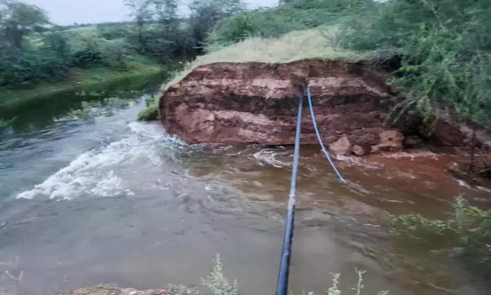 Telangana की प्रमुख सिंचाई परियोजनाओं में जल भंडारण और आपूर्ति बाधित