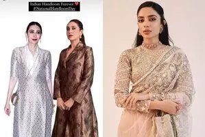 Sobhita Dhulipala, Karisma Kapoor ने भारतीय हथकरघा के प्रति अपने प्यार के बारे में बात की