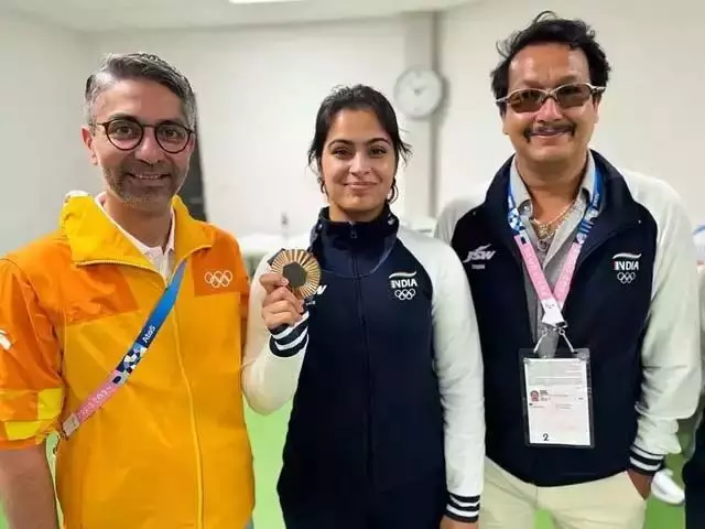 Manu Bhaker और जसपाल राणा ने लगातार समर्थन की मांग की