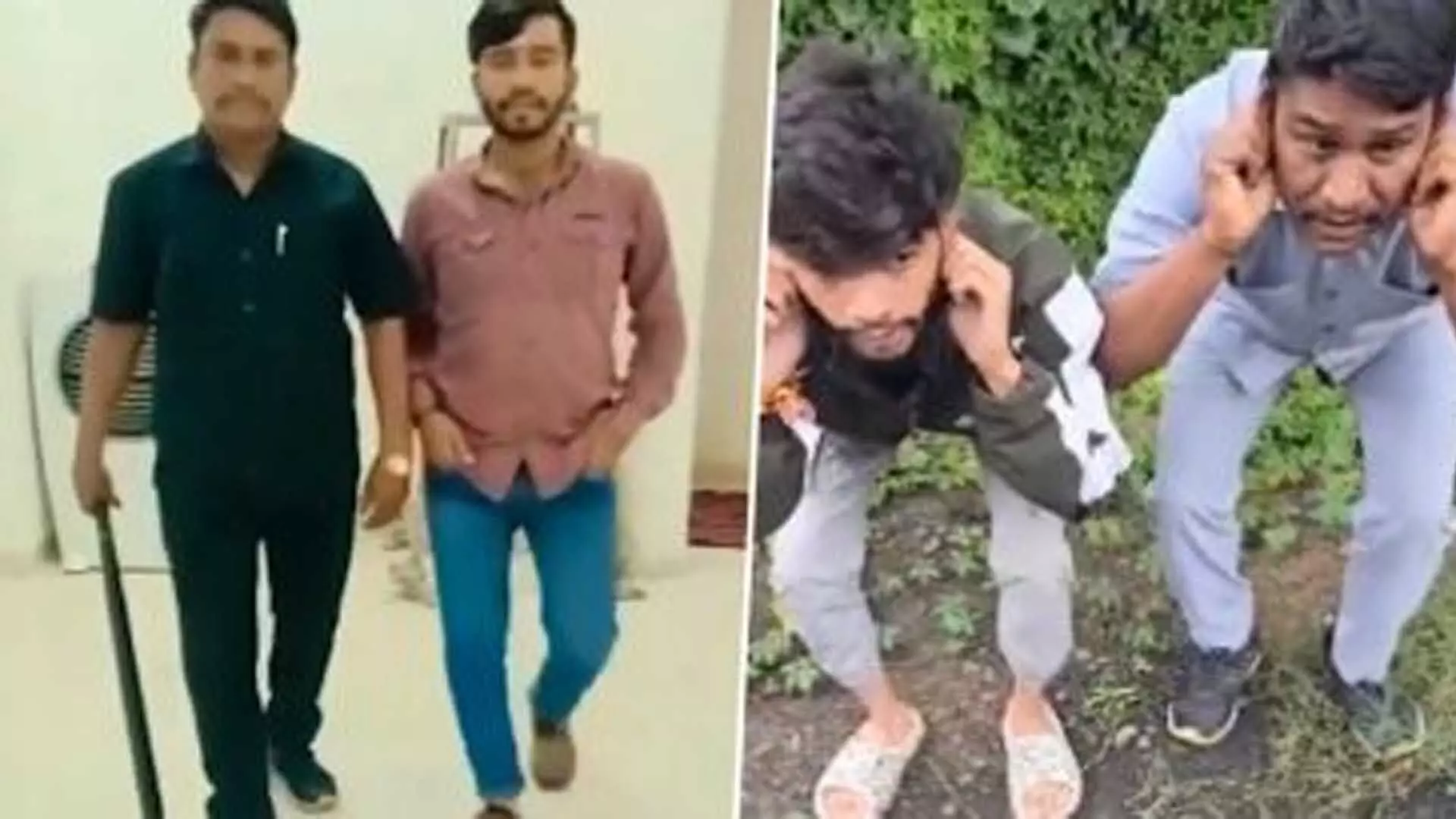 Viral: आरोपियों ने पुलिस स्टेशन में बनाई रील, वीडियो सामने के बाद कान पकड़कर मांगी माफ़ी