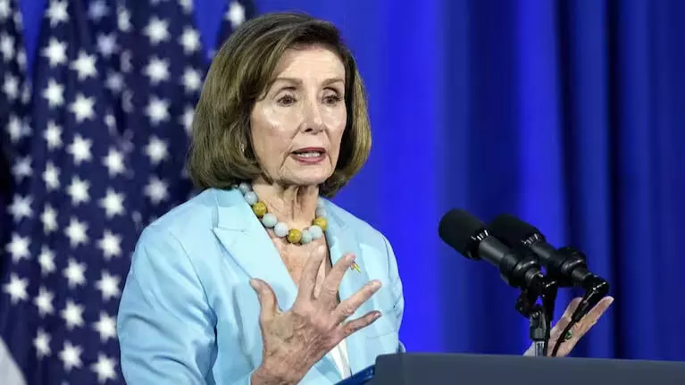 Pelosi: मेरा लक्ष्य है कि ट्रम्प कभी व्हाइट हाउस में कदम न रखें