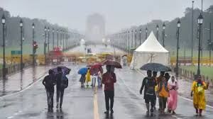 Weather :  राजधानी सहित कई राज्यों में मानसून , IMD ने येलो अलर्ट जारी