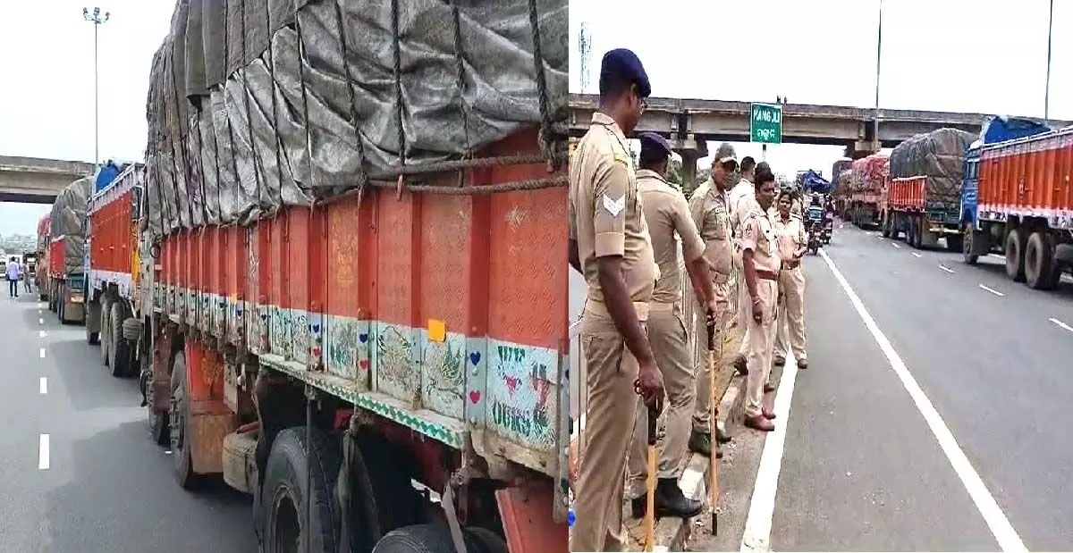 Odisha : स्थानीय लोगों ने ओडिशा से पश्चिम बंगाल जा रहे अंडे और मछली से भरे ट्रकों को रोका