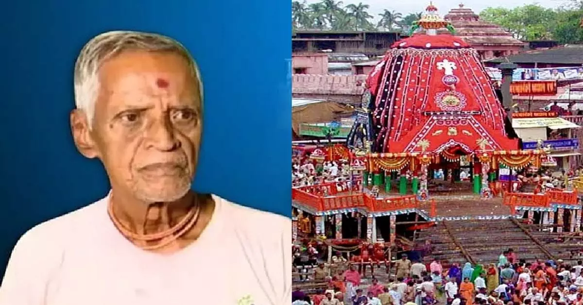 Odisha : देवी सुभद्रा के दर्पदलन रथ के मुख्य शिल्पकार कृष्ण महाराणा का निधन