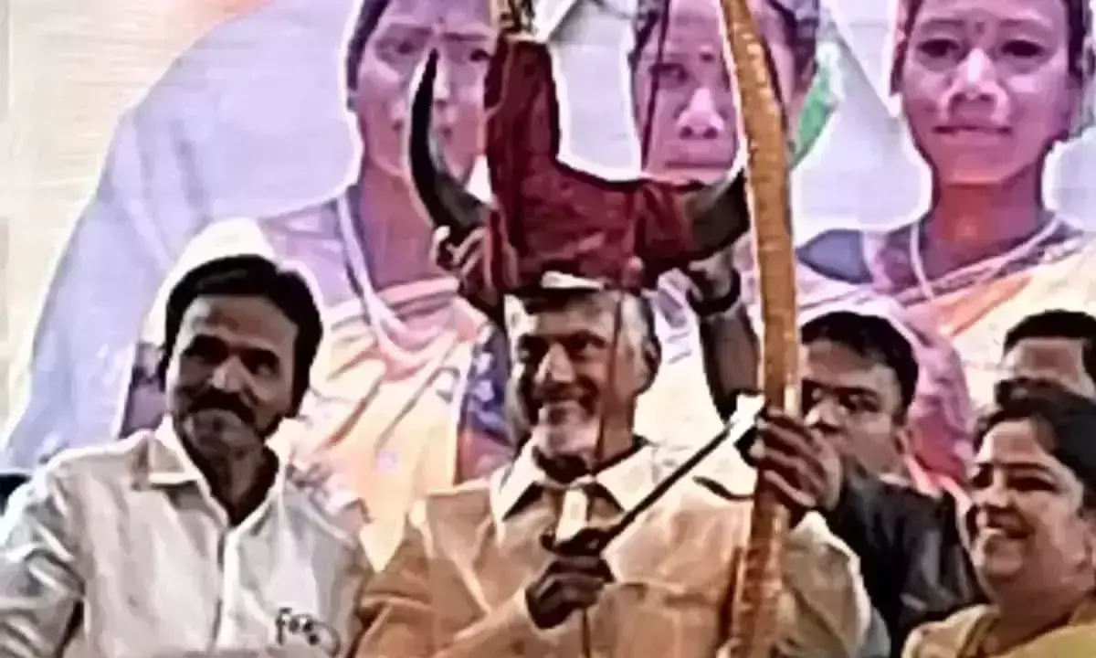 Chandrababu ने विजयवाड़ा में विश्व आदिवासी दिवस समारोह में भाग लिया