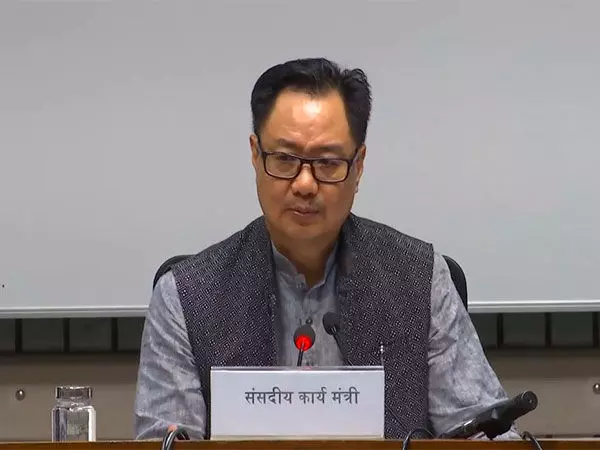 संसद के दोनों सदनों में अच्छा कामकाज हुआ: केंद्रीय मंत्री Kiren Rijiju