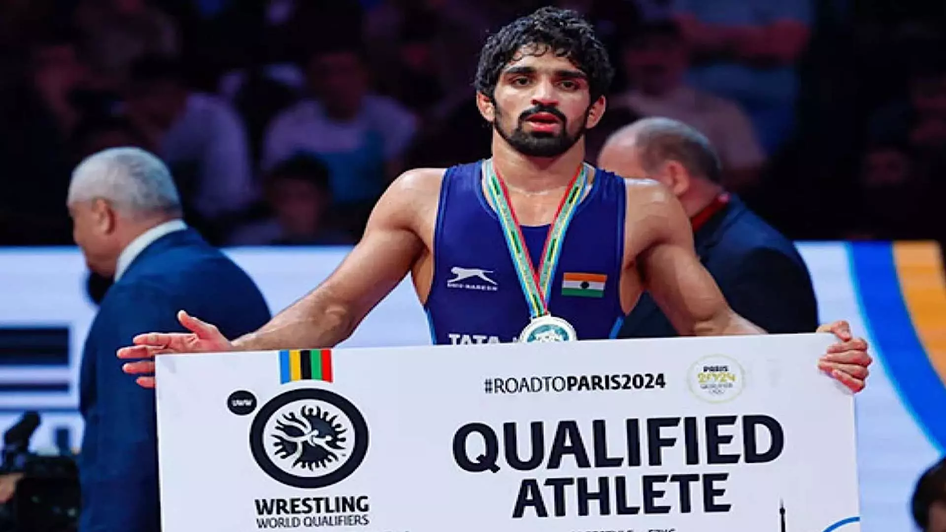 Paris Olympics: अमन सेहरावत ने kg freestyle कुश्ती स्पर्धा में कांस्य पदक जीता