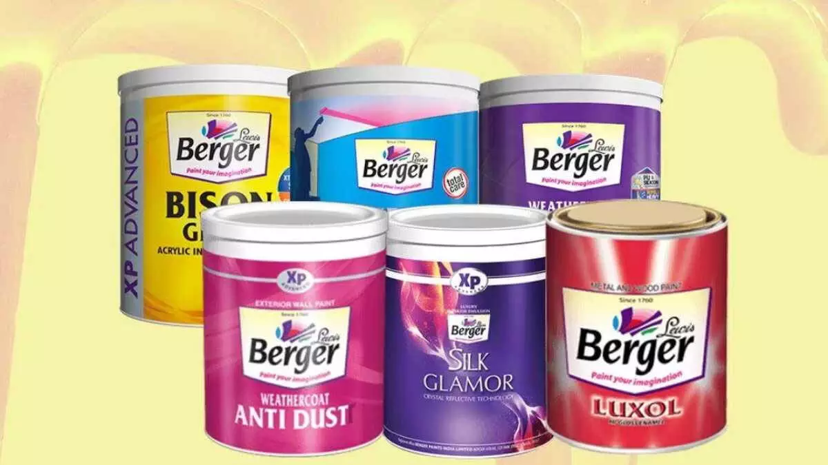 Berger Paints India Q1 परिणाम: लाभ में कितने की गिरावट, जाने:-