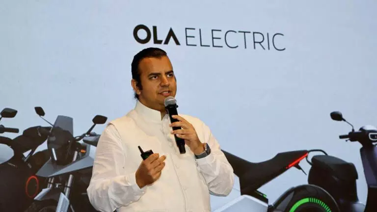 Ola Electric के शेयर की कीमत में सपाट शुरुआत के बाद 19% की उछाल