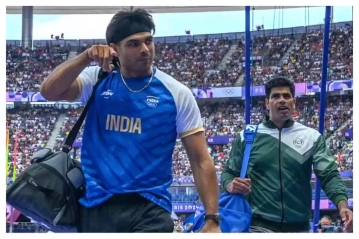 Neeraj Chopra ने भारत बनाम पाकिस्तान ओलंपिक पर कहा