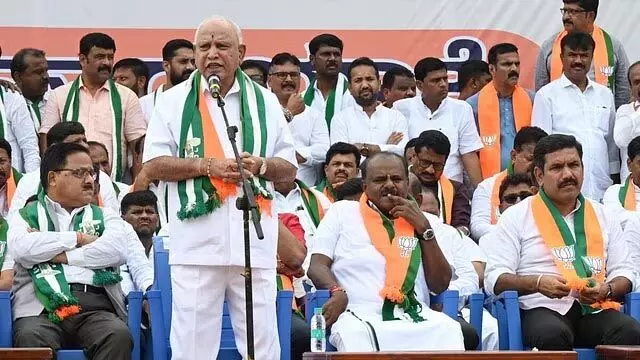 Yeddyurappa ने सिद्धारमैया को विधानसभा भंग करने और नए चुनाव का सामना करने की चुनौती दी