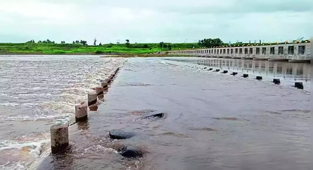 Tungabhadra dam का द्वार टूटने के कारण कृष्णा नदी का जलप्रवाह बढ़ा