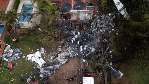 Brazil plane crash का कारण क्या था जिसमें 62 यात्री मारे गए?