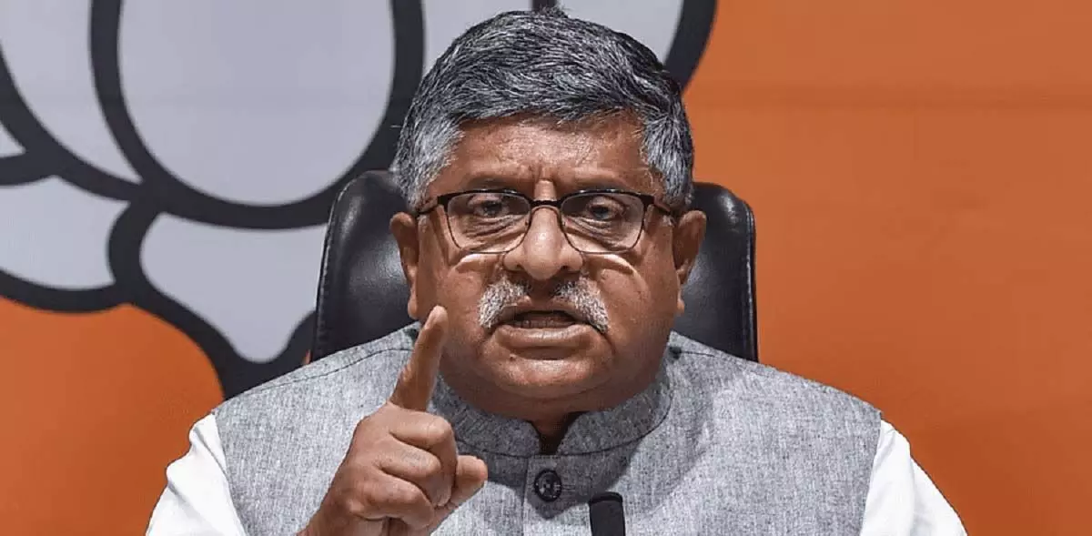 देश में आर्थिक अराजकता की हो रही साजिश: Ravi Shankar Prasad