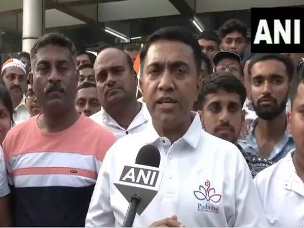 CM Pramod Sawant ने हर घर तिरंगा अभियान बाइक रैली में हिस्सा लिया