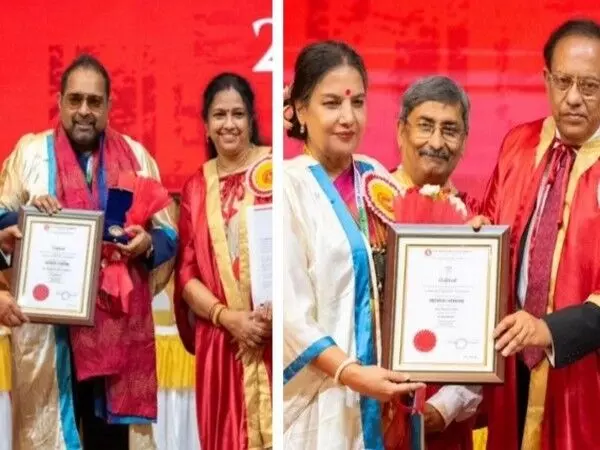 Shankar Mahadevan, Shabana Azmi को कोलकाता स्थित विश्वविद्यालय से मानद डॉक्टरेट की उपाधि मिली