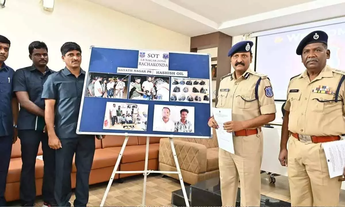 Telangana: पुलिस ने अंतरराज्यीय ड्रग तस्करी रैकेट का भंडाफोड़ किया