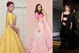 Fashion tips : पुराने लहगें को दें नया लुक