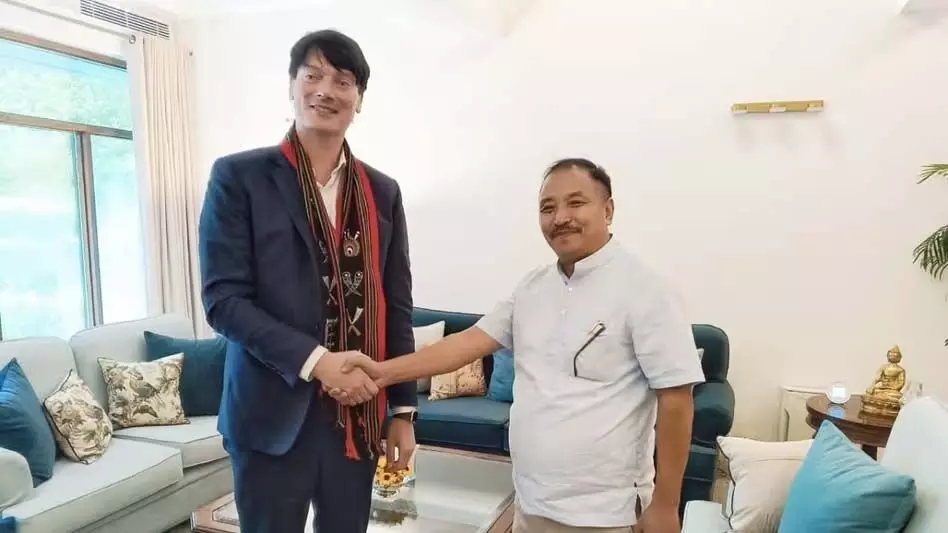 Nagaland के सांसद ने नई दिल्ली में आयरिश उप राजदूत से मुलाकात की