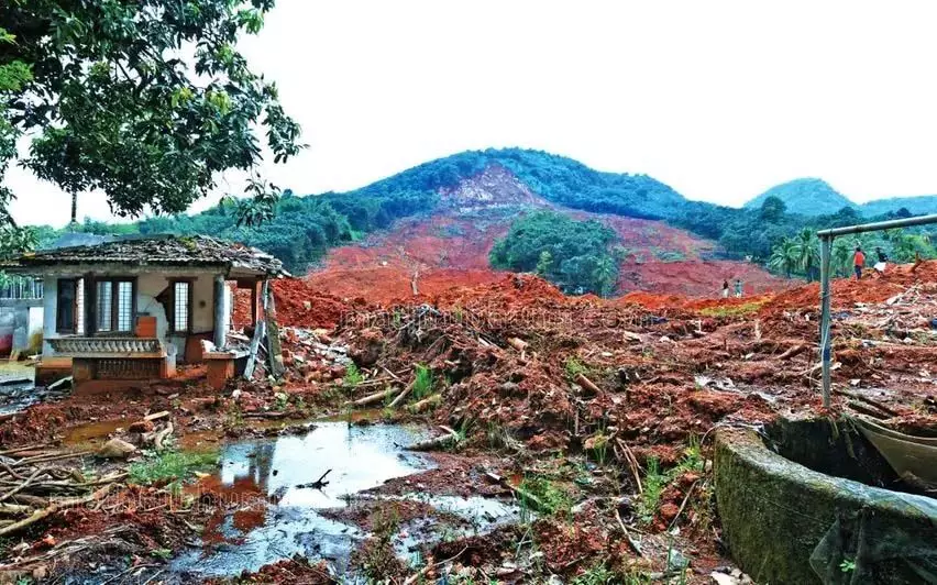 KERALA :  वायनाड भूस्खलन भूवैज्ञानिक आज करेंगे जोखिम आकलन