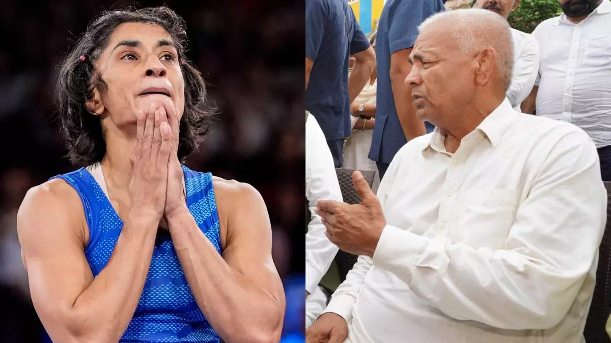 Vinesh Phogat का स्वागत स्वर्ण पदक विजेता की तरह