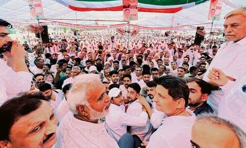 Haryana : भाजपा खोखले वादे कर रही है कांग्रेस